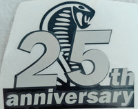 Mystic cobra 25th anniversary sticker