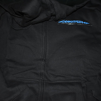 lightning zipper hoodie